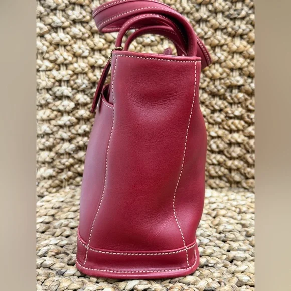 Vintage Leather Coach Bleecker Satchel 9303 - Picture 3 of 10